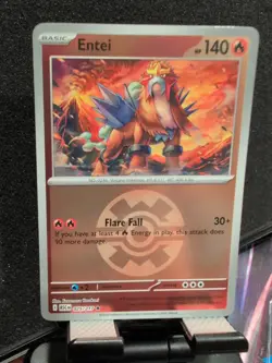 Pokemon TCG - Ascended Heroes - Quick Ball Reverse Holo Rare - Entei - 025/217 - Image 2