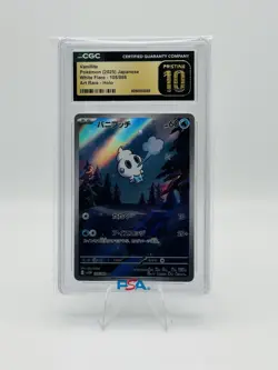 Pokemon Vanillite CGC Pristine 10 White Flare 108/086 Art Rare Holo Japanese - Image 1