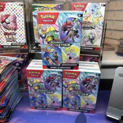 Pokemon Scarlet & Violet Journey Together Booster Bundle (6 Packs) - Image 1