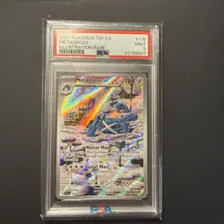 Metagross 178/162 SV05: Temporal Forces Holo PSA 9 MINT Pokemon - Image 1