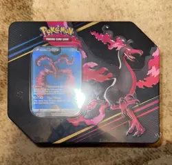 Pokemon TCG - Crown Zenith Tin [Galarian Moltres] - FACTORY SEALED - Image 1