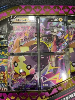 Pokemon TCG Crown Zenith Morpeko V-Union Playmat Premium Collection Worn Box - Image 2
