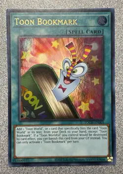 Toon Bookmark TOCH-EN003 Toon Chaos Ultra Rare Unlimited Edition NM - Image 1