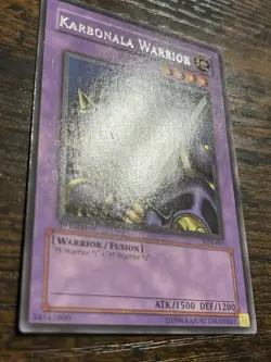 Karbonala Warrior LOB-067 Rare 1st Edition Near Mint American English Yu-Gi-Oh! - Image 3