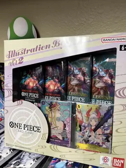 2022 One Piece Card Game Illustration Box Vol. 2 Factory Sealed Sealed - Image 2