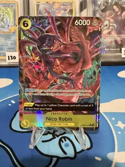 One Piece Emperors in the New World Nico Robin OP09-107 Parallel Alternate Art - Image 1
