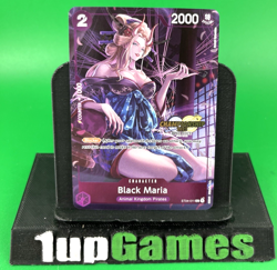 BLACK MARIA ST04-011 EN 2023 NM ONE PIECE ENGLISH CARD GAME CHAMPIONSHIP CARD - Image 1