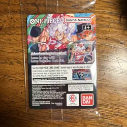 Monkey.D.Luffy (College Basketball US Voyage) P-055 One Piece Promotion SEALED - Image 2