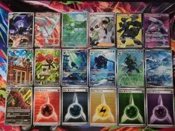 Pokemon Black Bolt/White Flare Lot of 18 Cards - IR, FA Ex - Image 1