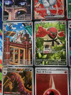 Pokemon Black Bolt/White Flare Lot of 18 Cards - IR, FA Ex - Image 5