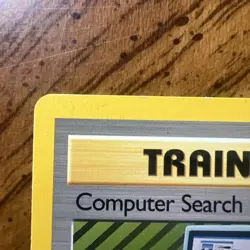 Computer Search 71/102 Rare Base Set Pokemon Card WOTC 1999 LP Regular Shadowed - Image 2