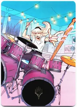 Gwen Stacy Art Card (Gold-Stamped) S Art Series: Marvel's Spider-Man 34 NM - Image 1