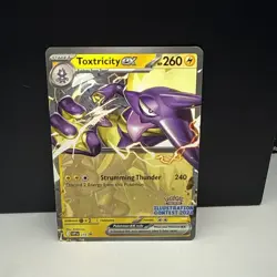 Pokemon - Toxtricity ex - SVP215 - Black Star Promo - Half Art Card - Image 1