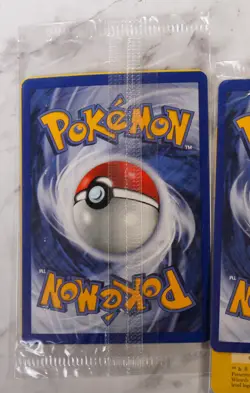 SEALED Entei Reverse Holo Pokemon Card Pack #34 Black Star Movie Promo Neo 80 HP - Image 3