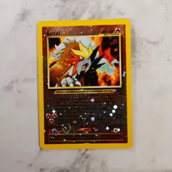 SEALED Entei Reverse Holo Pokemon Card Pack #34 Black Star Movie Promo Neo 80 HP - Image 5