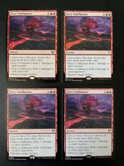 MTG- Fiery Confluence x4 - Image 1