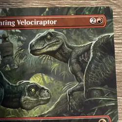 Hunting Velociraptor - Borderless (REX) Jurassic World Collection - LP - Image 3