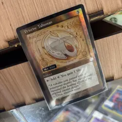 Magic MTG - Pristine Talisman Schematic BRR #106 Serial 163/500 Brothers' War - Image 1