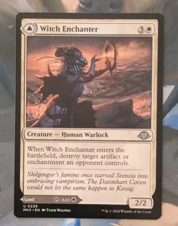 MTG Modern horizons 3 Uncommon WITCH ENCHANTER NM - Image 1