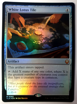 White Lotus Tile - FOIL Mythic - MTG Avatar The Last Airbender - 0262 NM - Image 1