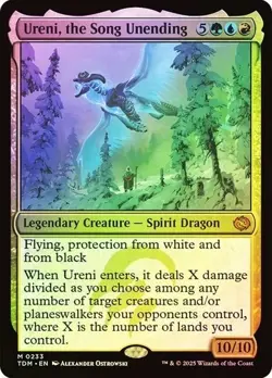 Ureni, the Song Unending TDM Mythic Foil #233 NM MTG - Image 1