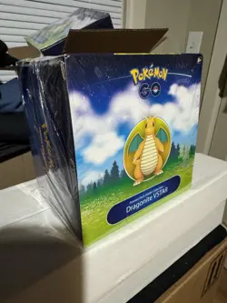 Pokemon Go Dragonite VSTAR Box Deck Holder Factory Sealed With Booster Packs - Image 4