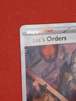 Pokemon Paldea Evolved Boss's Orders (Ghetsis) 265/193 Special Illustration Rare - Image 4