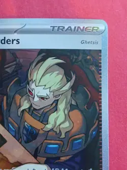 Pokemon Paldea Evolved Boss's Orders (Ghetsis) 265/193 Special Illustration Rare - Image 5