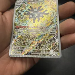 Pokemon TCG Magneton SVP 159 Surging Sparks Promo CRIMPED ERROR - Image 4