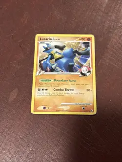 Pokemon Lucario GL 8/111 World Championship Decks Rare Regular 80 HP English TCG - Image 1