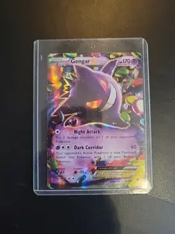 Gengar EX Ultra Rare XY - Phantom Forces Pokemon 34/119 Rare - Image 1
