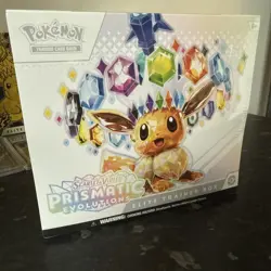 Pokemon TCG Scarlet & Violet Prismatic Evolutions ETB Sealed And Cased - Image 1