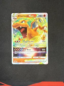 Pokemon Charizard VSTAR Brilliant Stars 18/172 Near Mint NM Condition - Image 1