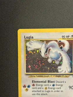 Pokemon Neo Genesis 2000 Lugia #9/111 Holo English Unlimited Mouth Swirl - Image 2