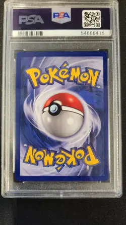 Pokemon TCG Mewtwo 010/102 First Edition Base Set (Shadowless) Holo PSA 8 - Image 4