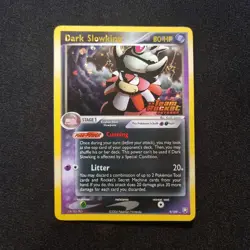 Dark Slowking Reverse Holo Stamped EX Team Rocket Returns 9/109 Pokemon TCG - Image 1