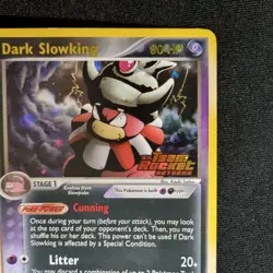 Dark Slowking Reverse Holo Stamped EX Team Rocket Returns 9/109 Pokemon TCG - Image 4