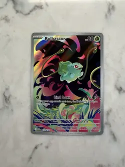 Bulbasaur Illustration Rare - Pokemon Mega Evolution 133/132 NM Pack Fresh - Image 1