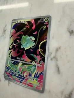 Bulbasaur Illustration Rare - Pokemon Mega Evolution 133/132 NM Pack Fresh - Image 3