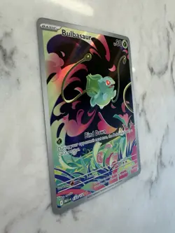 Bulbasaur Illustration Rare - Pokemon Mega Evolution 133/132 NM Pack Fresh - Image 4