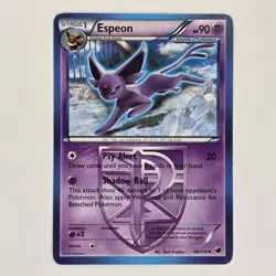 Espeon 48/116 Uncommon BW Plasma Freeze LP Team Plasma Pokemon - Image 1