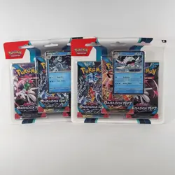 Pokemon x2 Paradox Rift 3-Pack Blister Bundle - Image 1