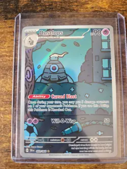 2024 Pokemon TCG SV Shrouded Fable Dusclops Illustration Rare #69/64 - Image 1