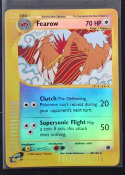 Pokemon - Fearow (Reverse Holo) - 45165 - Uncommon - Expedition - Mint - Image 1
