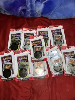 Lot x10 Pokemon TCG Destined Rivals Checklane Blister Pack Promo Sealed - Image 1