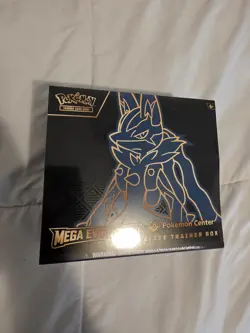 Pokemon Tcg Mega Evolution Pokemon Center Elite Trainer Box Mega Lucario PC ETB - Image 1