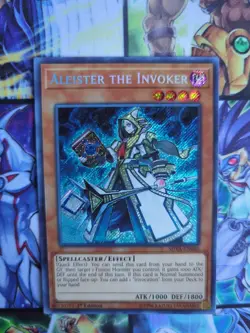Yu-Gi-Oh x3 Aleister The Invoker SHVA - EN040 Secret Rare 1st Edition NM - Image 2
