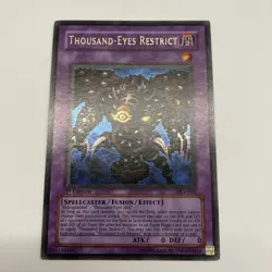 Yu-Gi-Oh! Pharaoh's Servant Thousand-Eyes Restrict 2002 PSV-084 1st Edition - Image 1