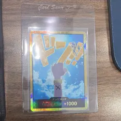 Bandai One Piece CCG GOLD Don!! Card Holo Standard Size Card Stock Japanese - Image 1