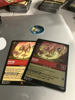 Disney Lorcana TCG - Reign of Jafar: Faline (145/204) - Rare Foil And Regular - Image 1